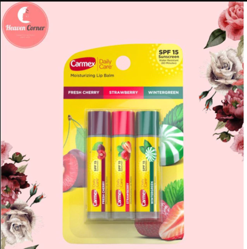 Son dưỡng Carmex giúp hồng môi, hết khô nứt